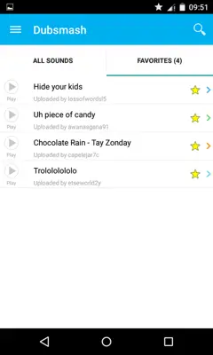 Dubsmash android App screenshot 3